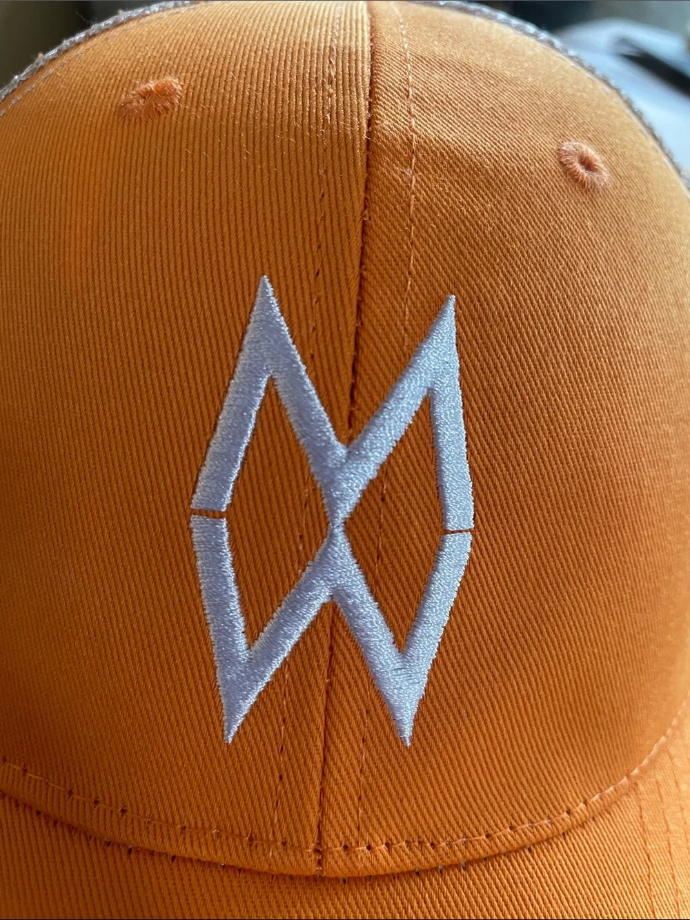Morgan Wallen UT Orange Mesh-Back Trucker Cap with White Embroidered Logo